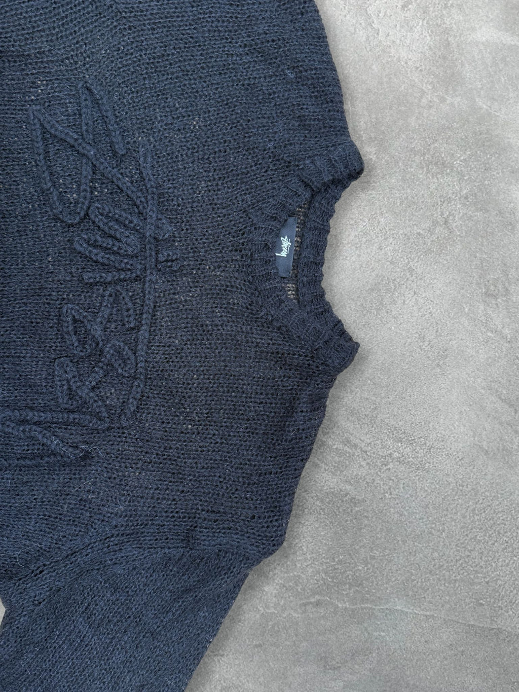 LOOSE KNIT SWEATER BY STUSSY