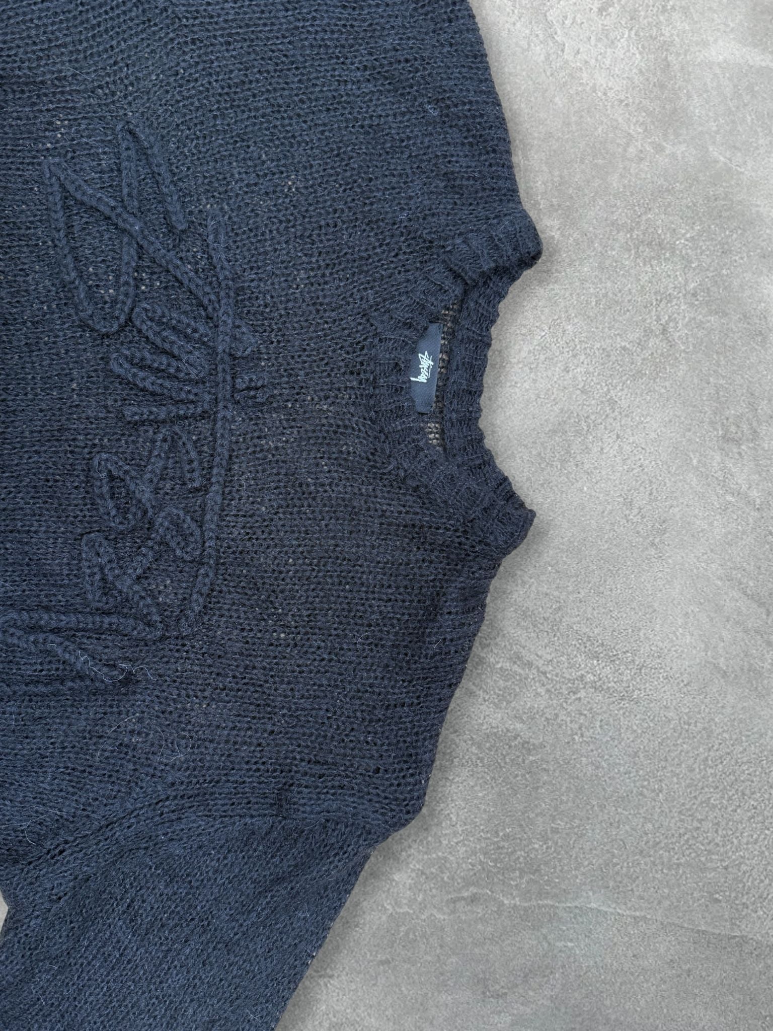 LOOSE KNIT SWEATER BY STUSSY