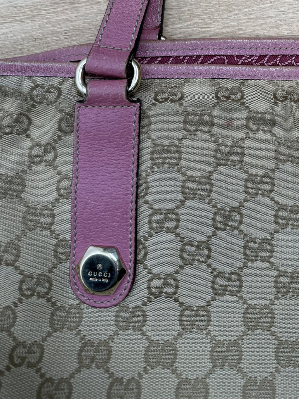 CANVAS TOTE BAG BY GUCCI&nbsp;