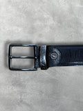 BLACK LEATHER BELT BY DIESEL&nbsp;