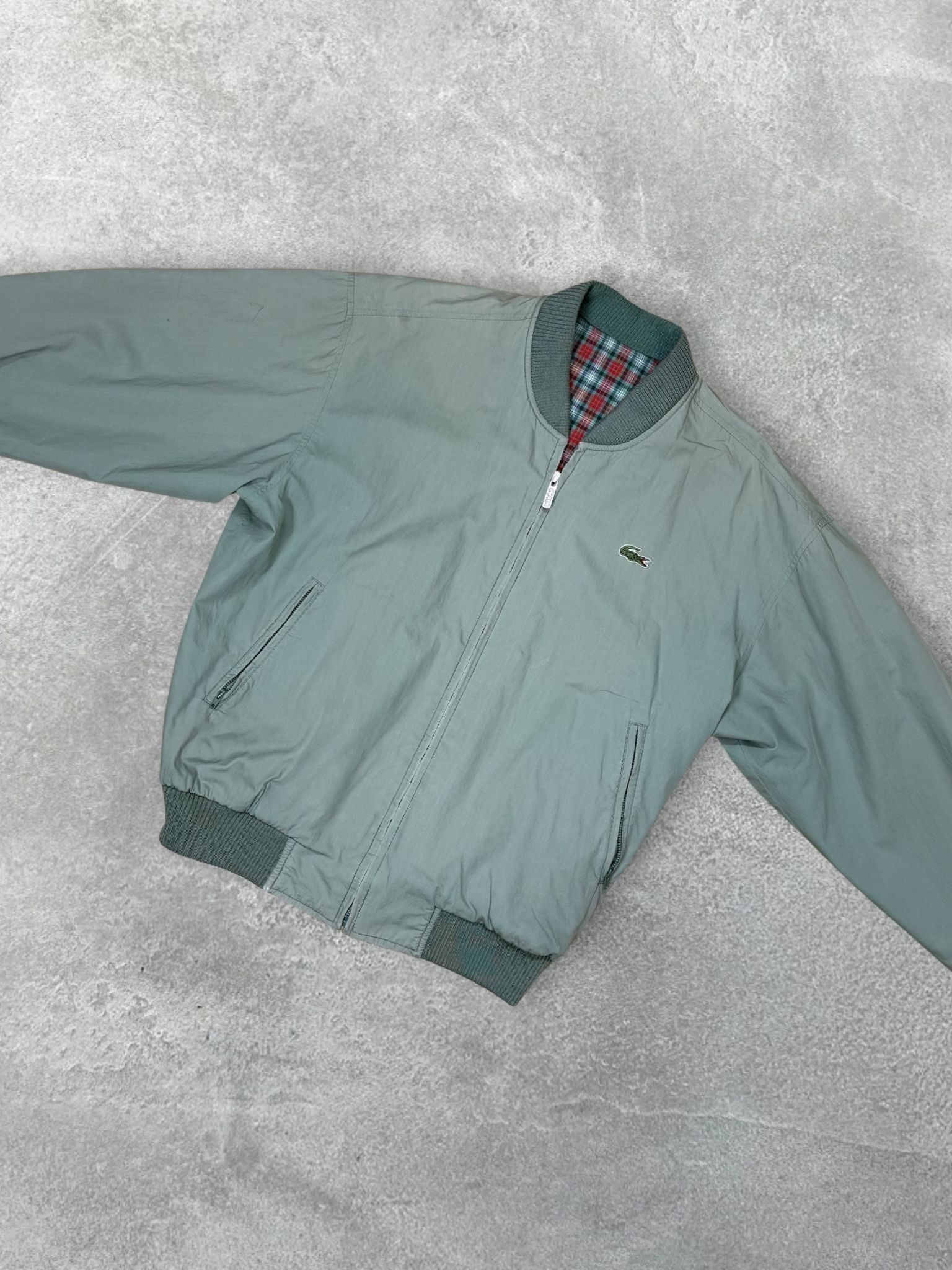 REVERSIBLE BOMBER JACKET BY LACOSTE&nbsp;
