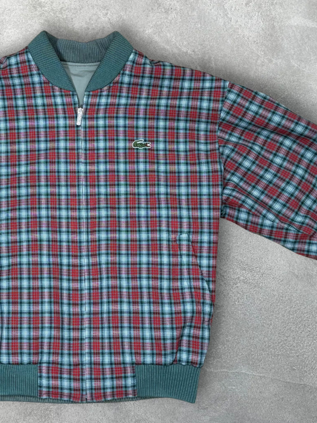 REVERSIBLE BOMBER JACKET BY LACOSTE&nbsp;