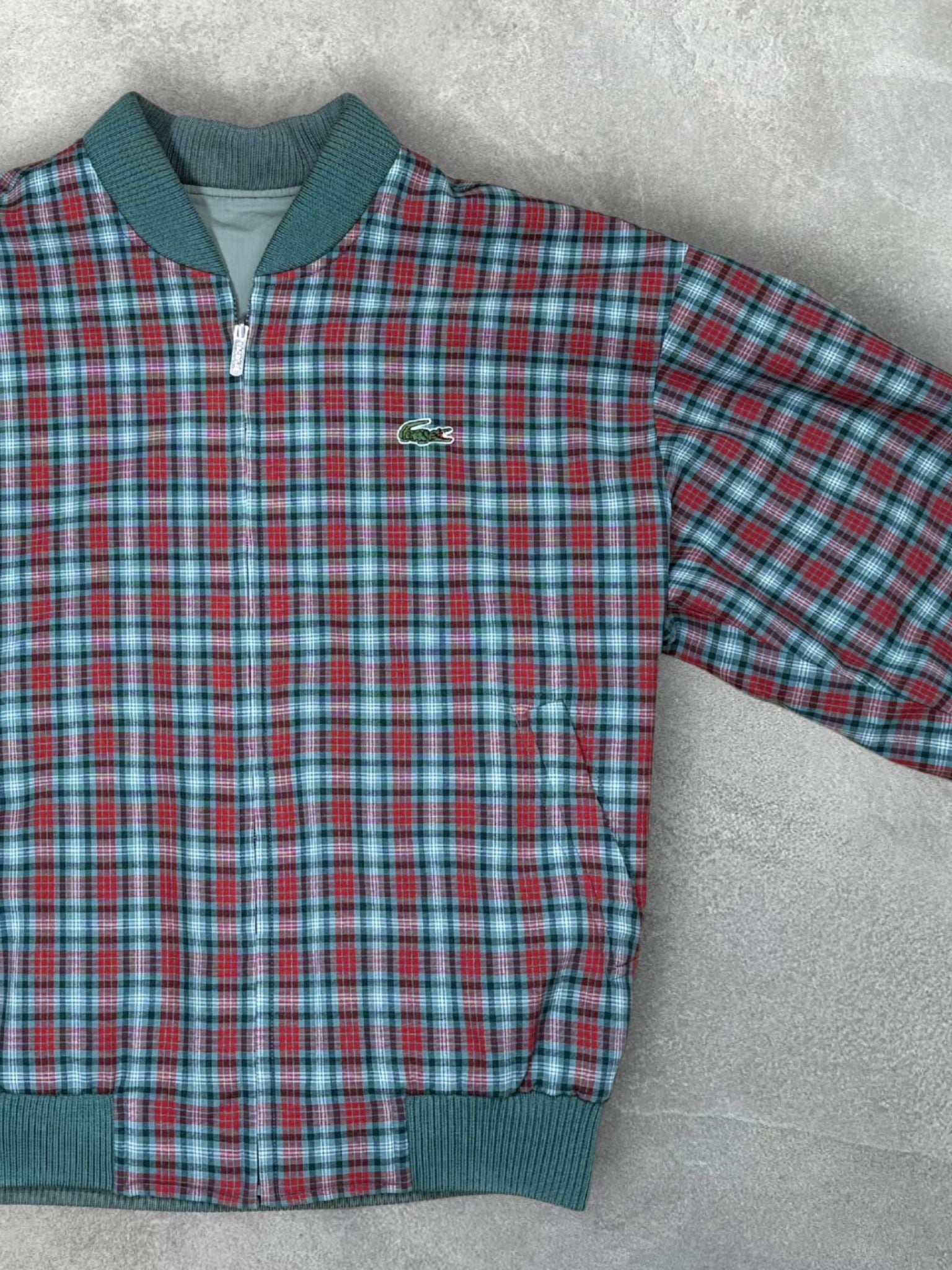 REVERSIBLE BOMBER JACKET BY LACOSTE&nbsp;