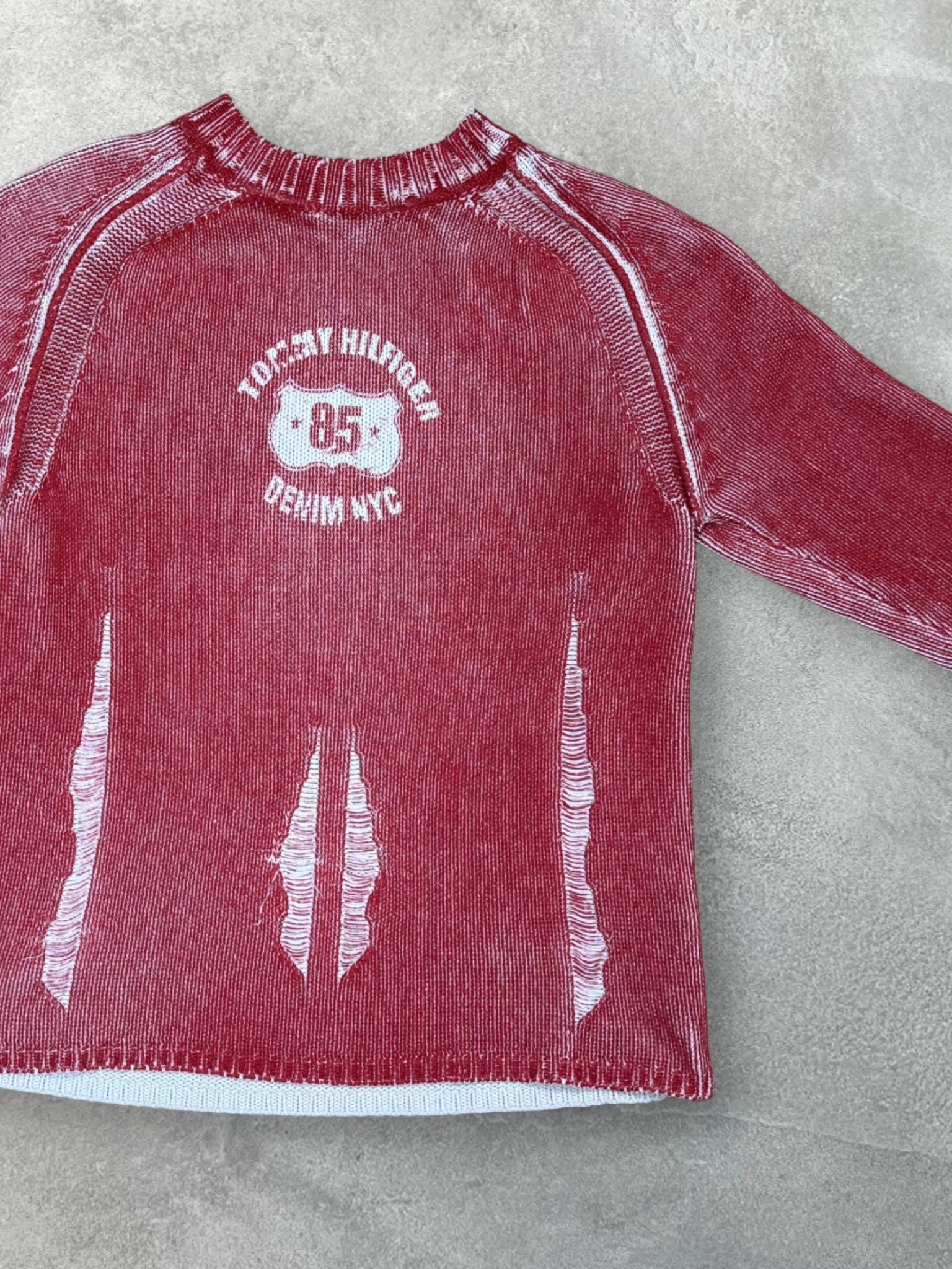 DENIM NYC SWEATER BY TOMMY HILFIGER
