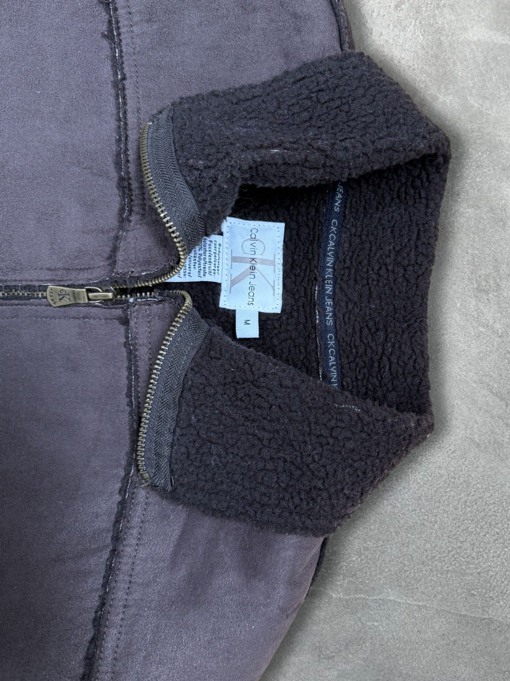 TEDDY JACKET BY CALVIN KLEIN
