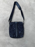 PADDED NYLON PUFFER LOOK MESSENGERBAG BY BIKKEMBERGS&nbsp;