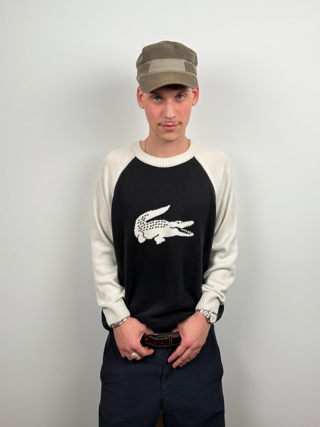 RAGLAN SWEATER BY LACOSTE&nbsp;