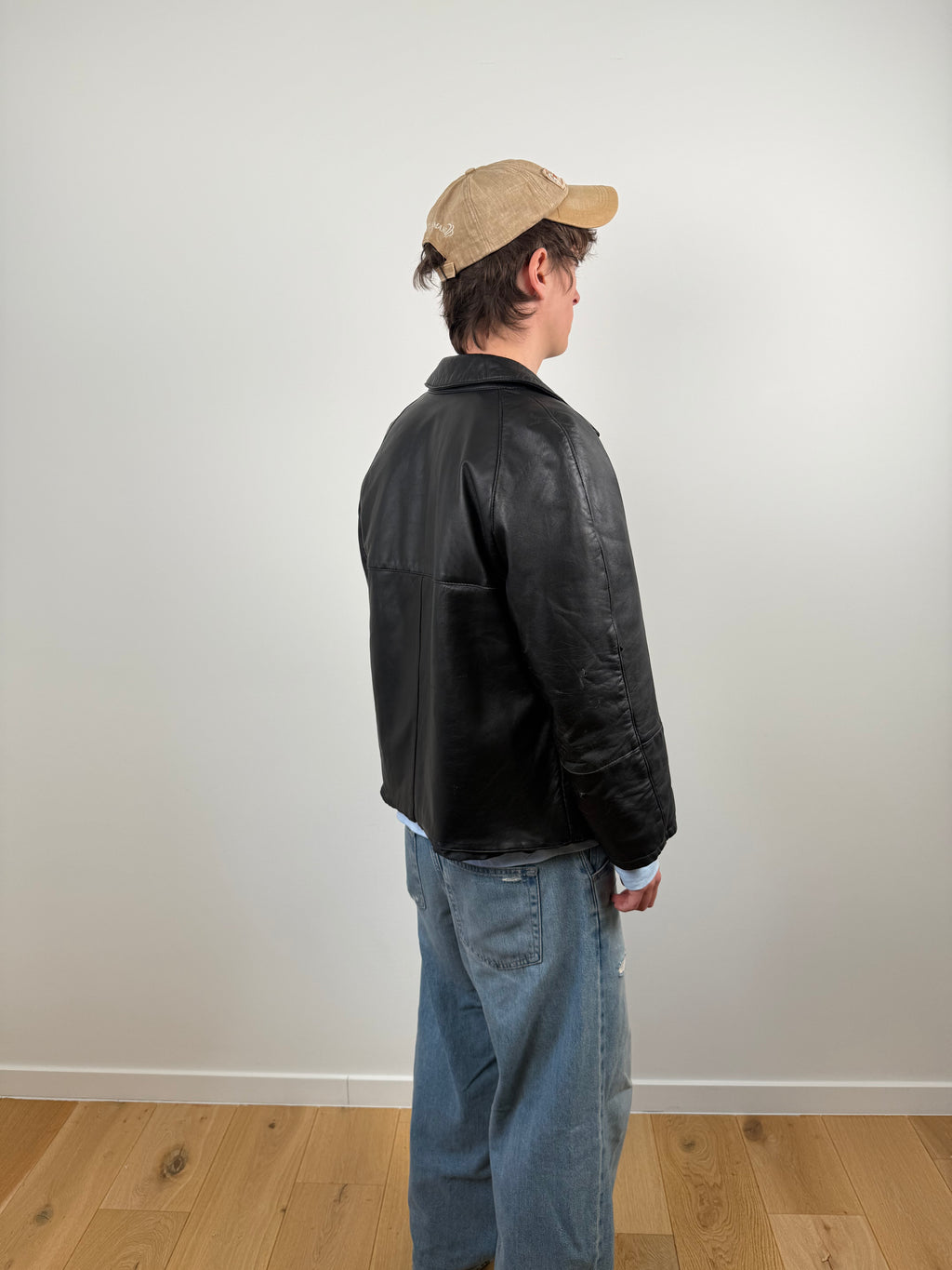 LEATHER JACKET BY BURBERRY