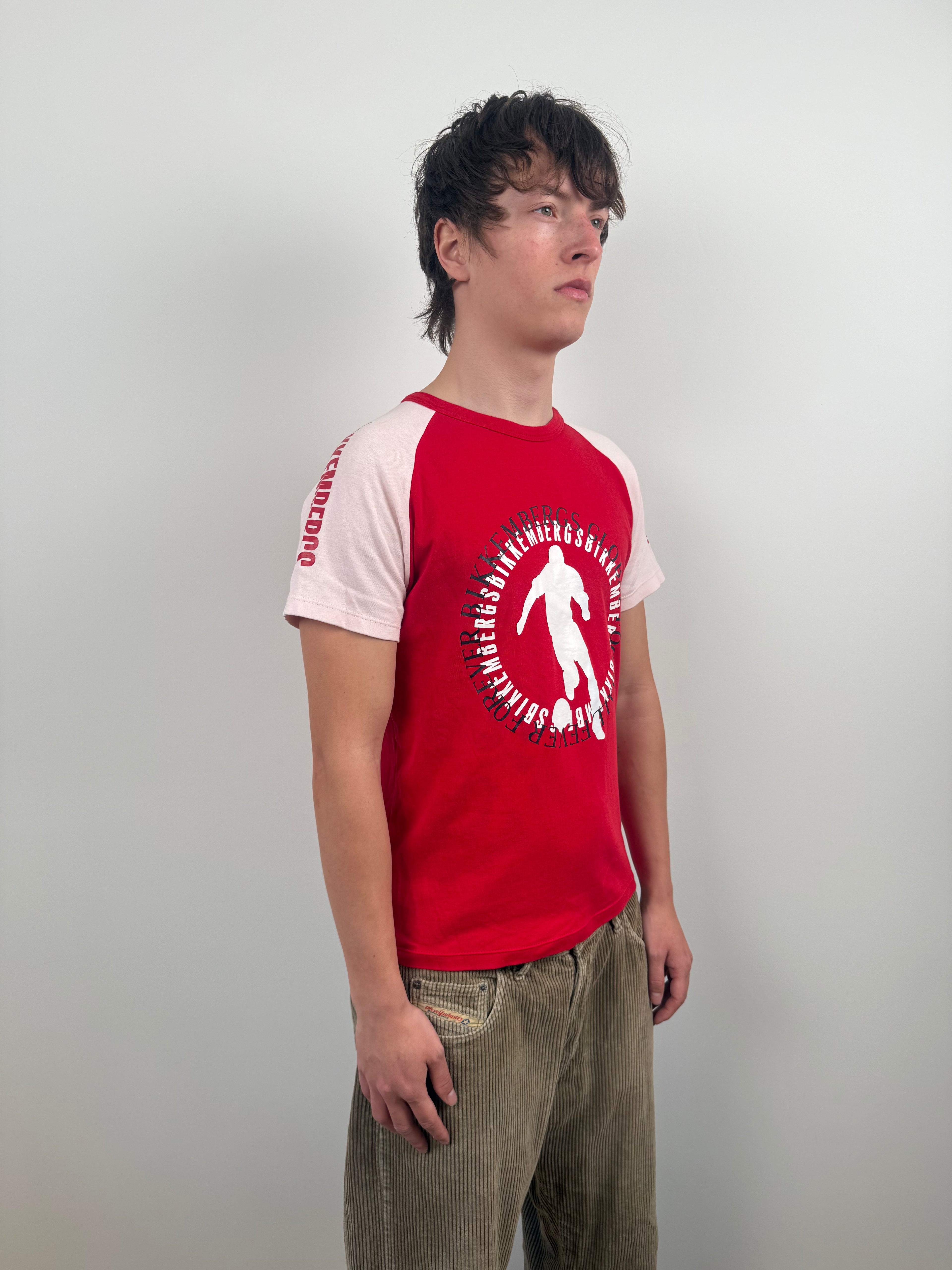 SOCCER RAGLAN SHIRT BY BIKKEMBERGS &nbsp;