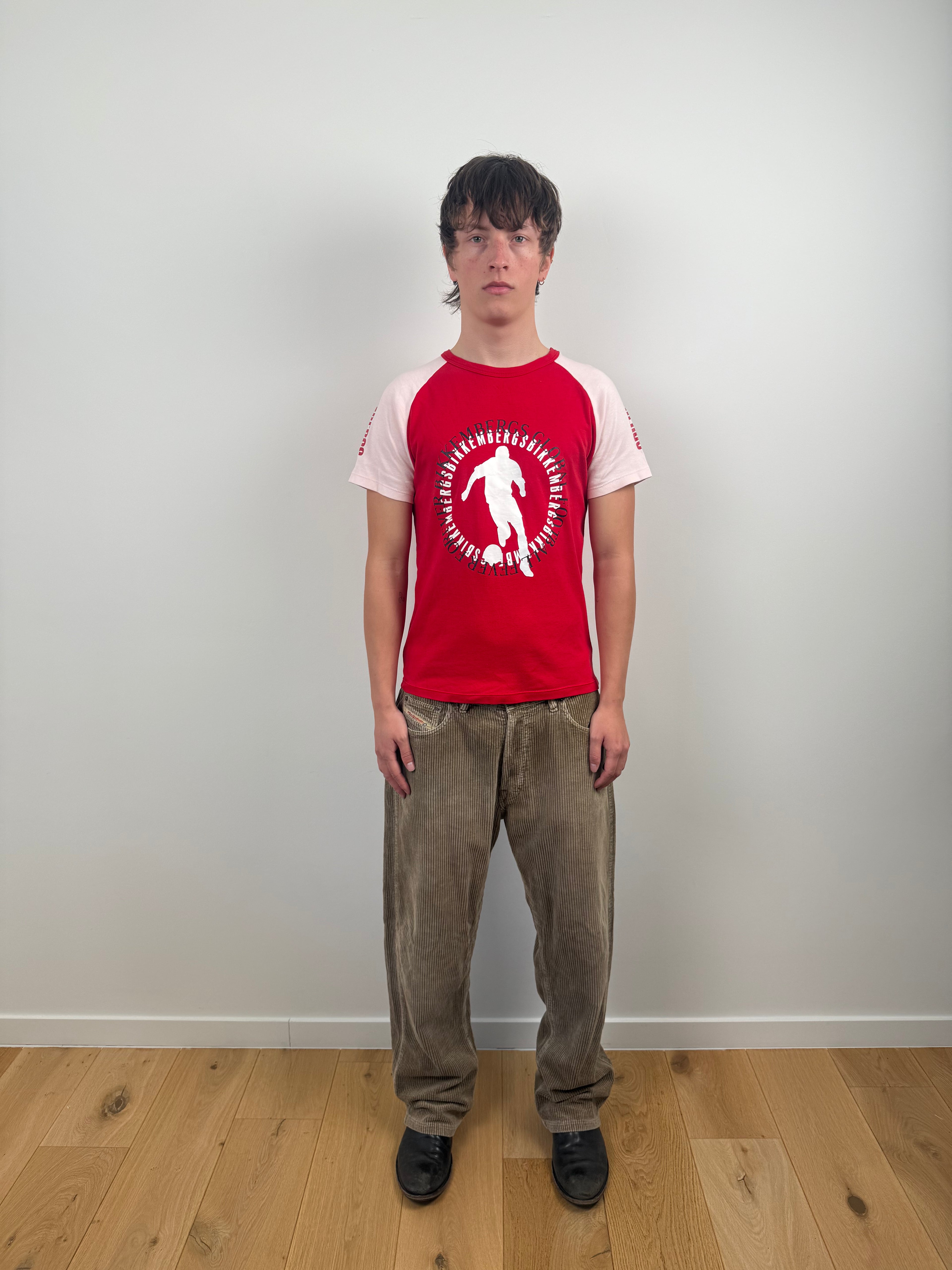 SOCCER RAGLAN SHIRT BY BIKKEMBERGS &nbsp;