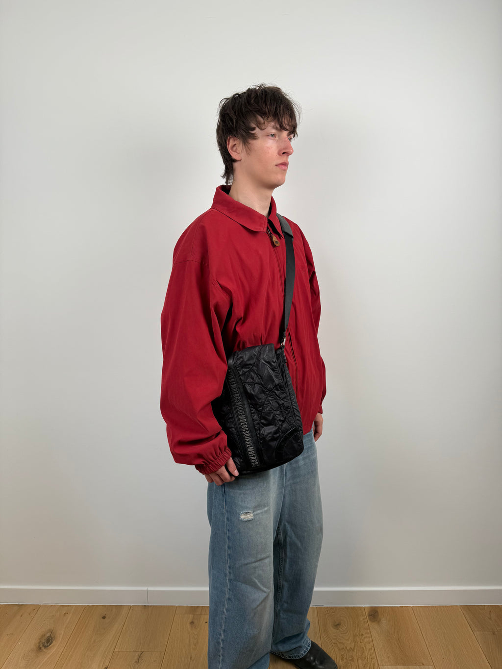 RED HARRINGTON JACKET BY TIMBERLAND