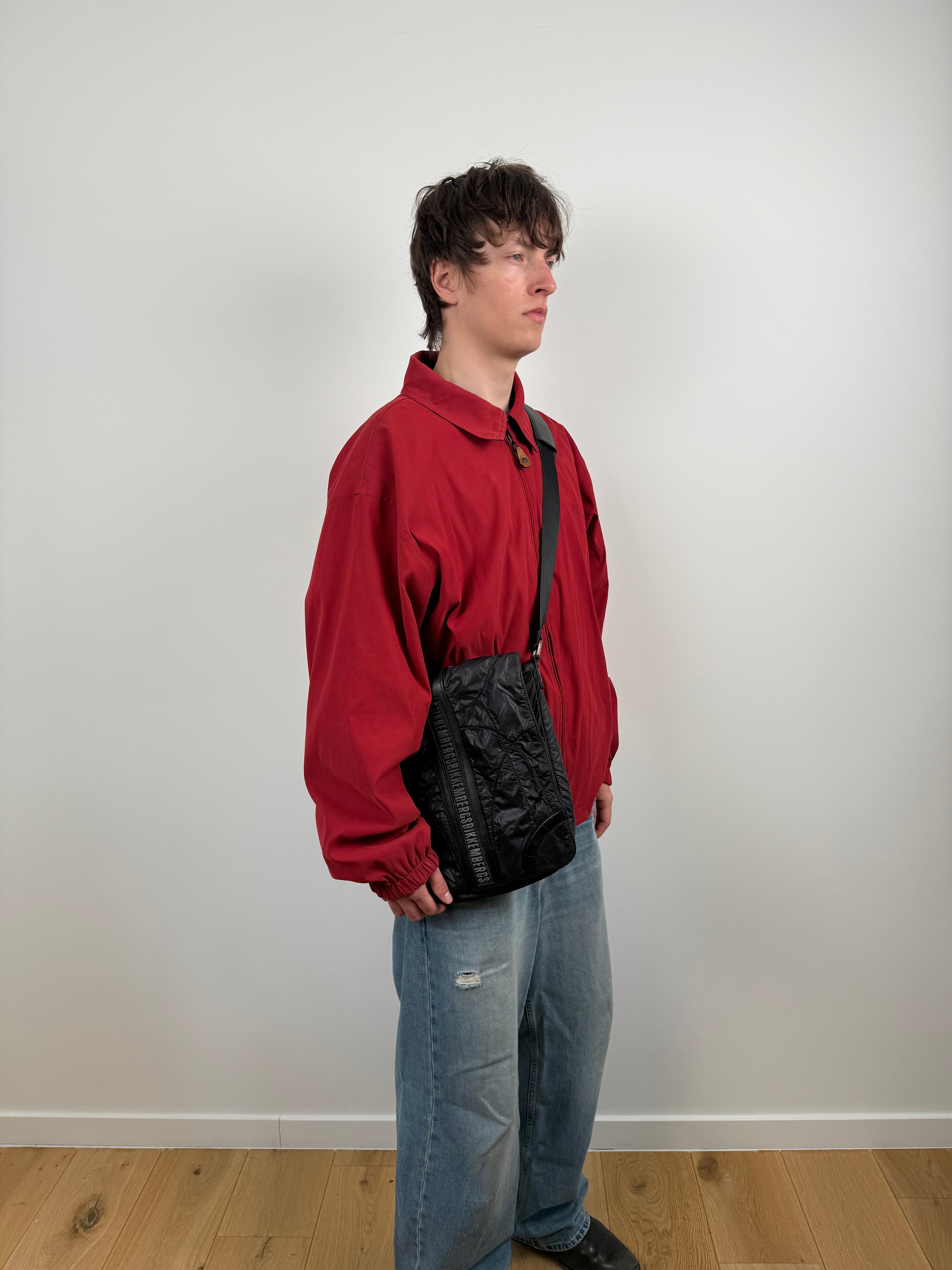 RED HARRINGTON JACKET BY TIMBERLAND
