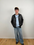 LEATHER JACKET BY BURBERRY