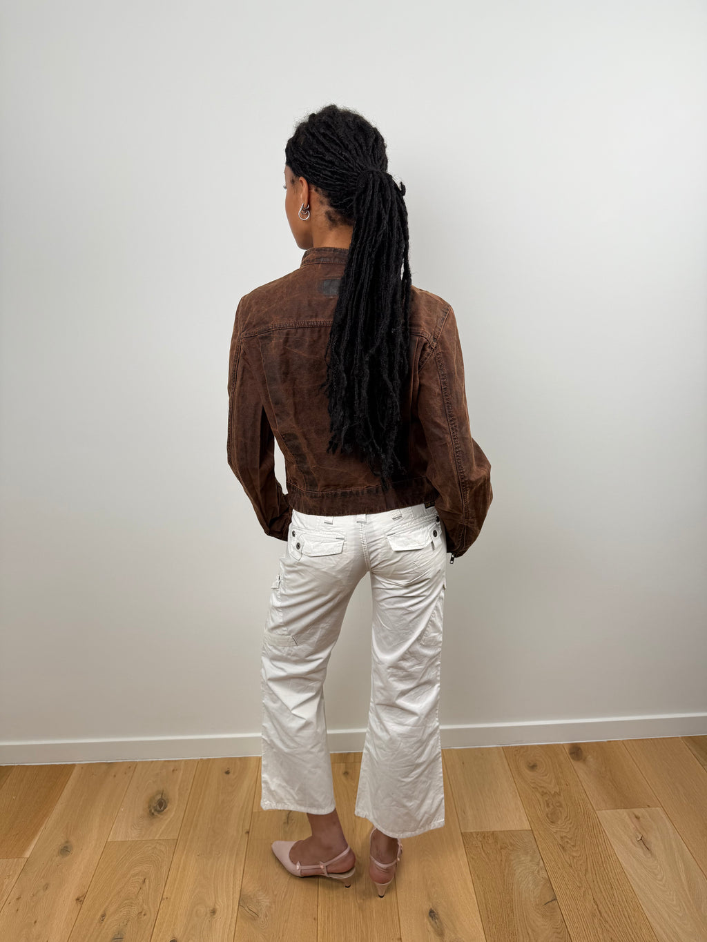 BROWN DENIM JACKET BY LEVIS&nbsp;