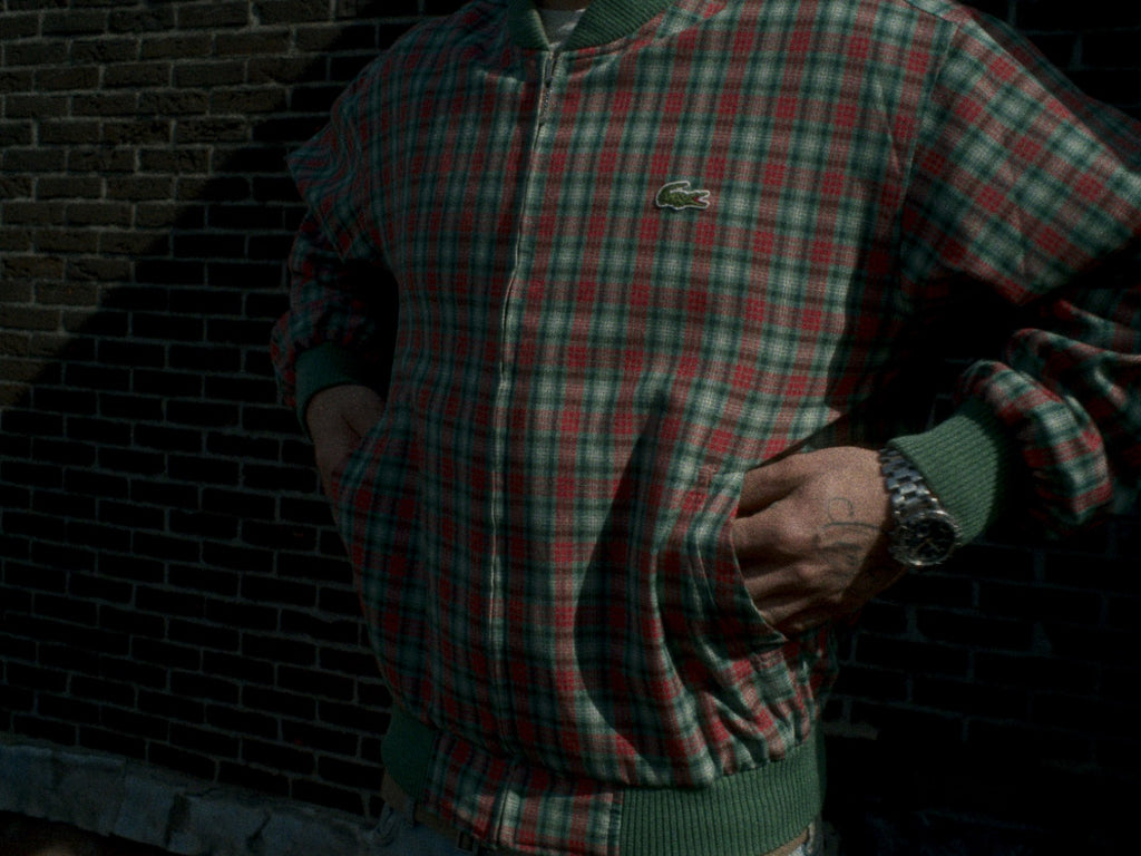 REVERSIBLE BOMBER JACKET BY LACOSTE&nbsp;