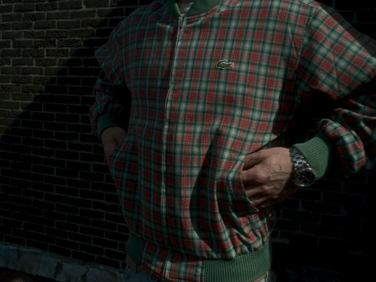 REVERSIBLE BOMBER JACKET BY LACOSTE&nbsp;