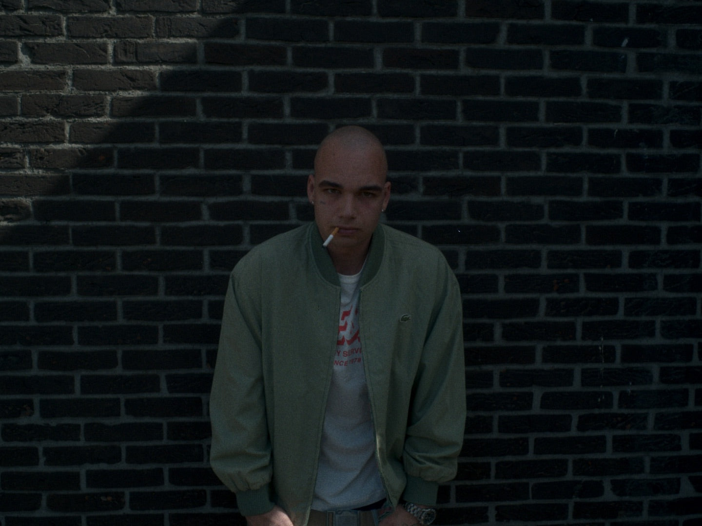 REVERSIBLE BOMBER JACKET BY LACOSTE&nbsp;